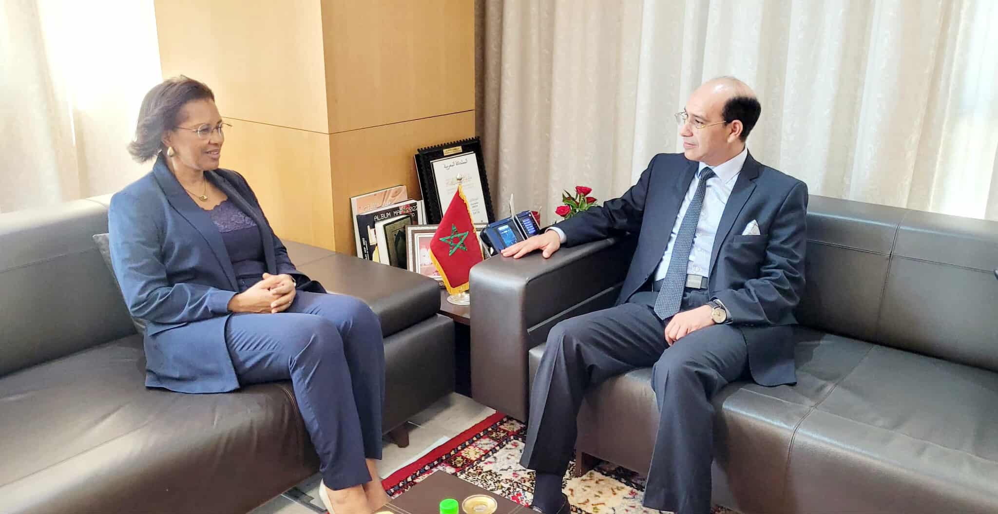 الرباط.. تعزيز التعاون القضائي محور مباحثات بين البلاوي ووزيرة العدل بجمهورية الرأس الأخضر