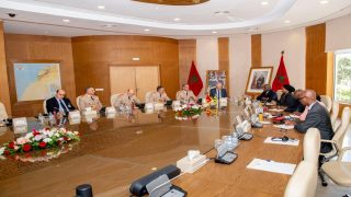 لوديي يستقبل وزير دفاع جمهورية رواندا