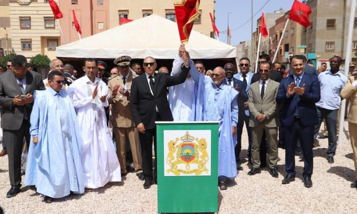 العيون .. إعطاء انطلاقة إنجاز مجموعة من المشاريع التنموية