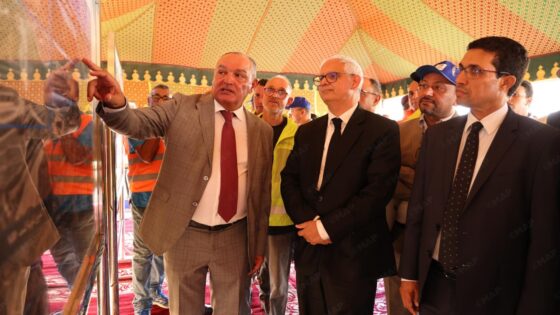 تاونات.. بركة يعطي انطلاقة أشغال إنجاز الشطر الثالث من الطريق السريع فاس – تاونات بكلفة 324 مليون درهم