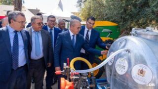 وزير الفلاحة يقوم بزيارة ميدانية لإقليم الصويرة لتتبع وإطلاق مشاريع ضمن استراتيجية “الجيل الأخضر”