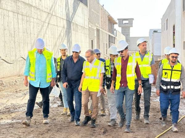 التامك في زيارة تفقدية إلى ورشي بناء سجنين جديدين بشيشاوة وبنجرير