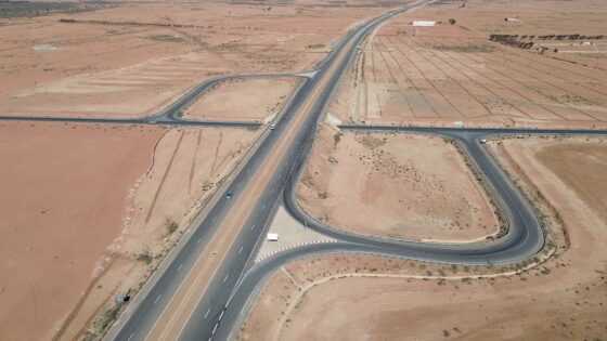 الطريق السريع تزنيت-الداخلة، رافعة مهيكلة لتعزيز الدينامية السوسيو – اقتصادية للأقاليم الجنوبية للمملكة