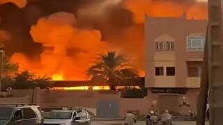 الريصاني .. حريق بالسوق الأسبوعي دون تسجيل ضحايا