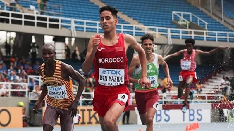 الدوري الماسي لألعاب القوى.. صلاح الدين بن يزيد يحتل المركز الثالث في سباق 3000 متر موانع