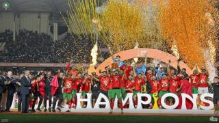 نيروبي.. فرحة عارمة تغمر الجماهير المغربية بعد التتويج ببطولة أمم إفريقيا للاعبين المحليين