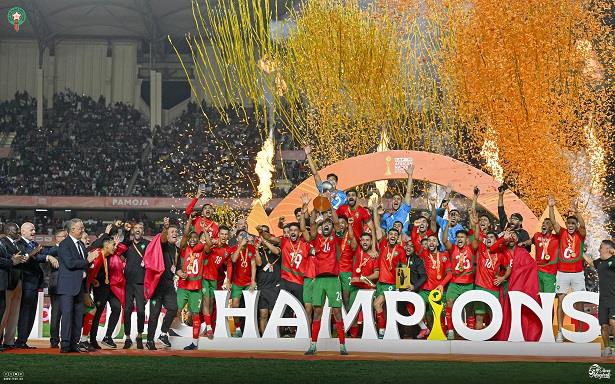 نيروبي.. فرحة عارمة تغمر الجماهير المغربية بعد التتويج ببطولة أمم إفريقيا للاعبين المحليين