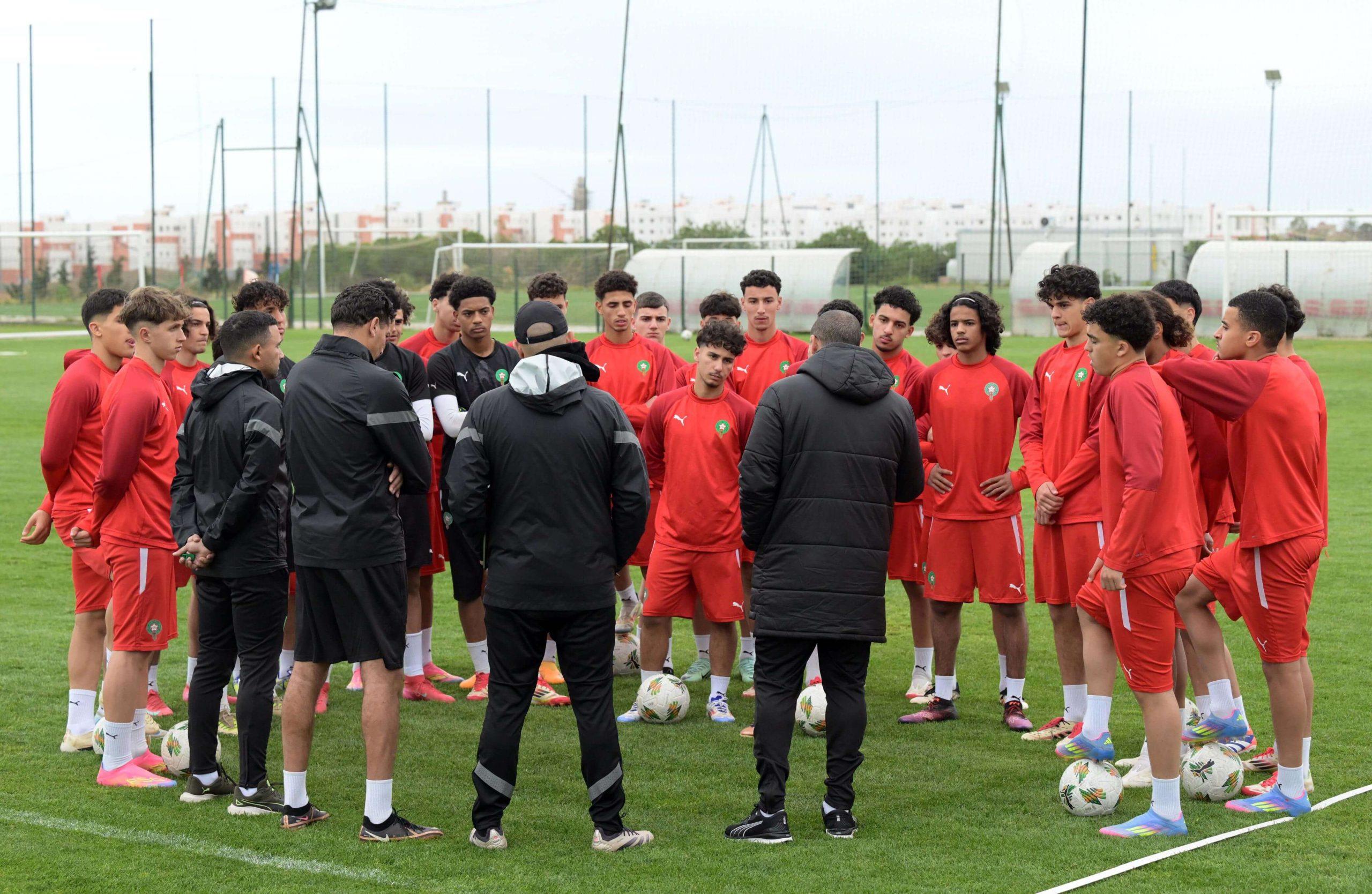 مونديال أقل من 17 سنة.. المنتخب الوطني يخوض تجمعا إعداديا مغلقا بسلا