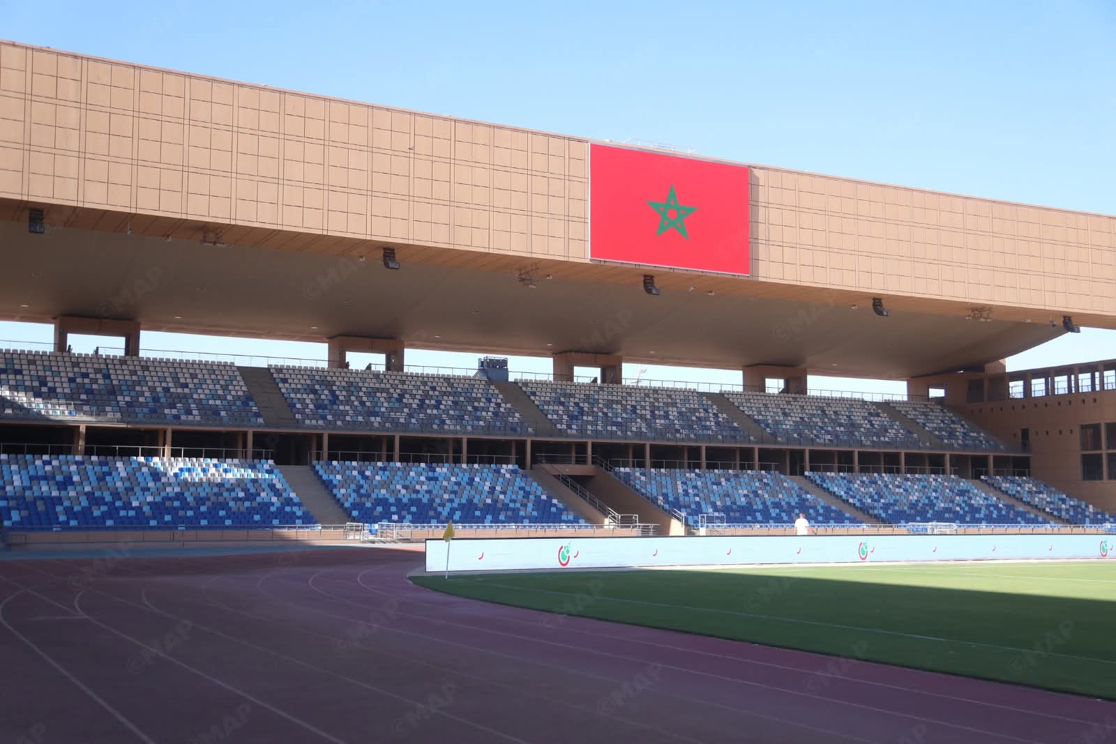 الملعب الكبير لمراكش تحفة معمارية بحلة جديدة