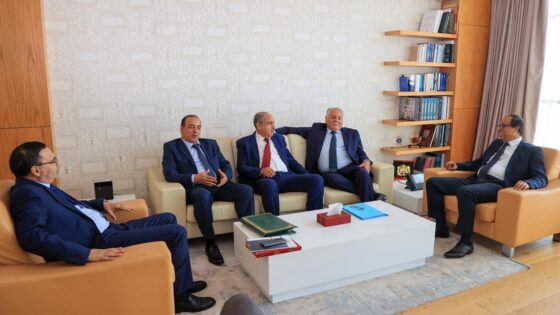 اعمارة يستقبل وزراء اتصال سابقين لمدارسة مشروع قانون إعادة تنظيم المجلس الوطني للصحافة