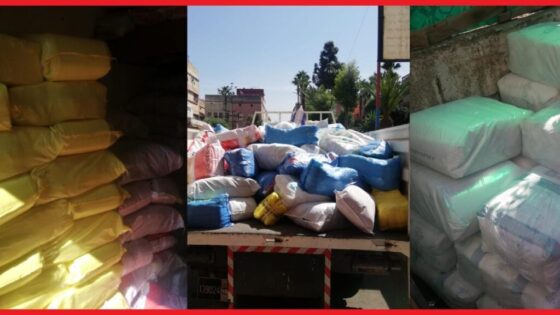 حجز 9 أطنان من الأكياس البلاستيكية “المحظورة” بالدار البيضاء