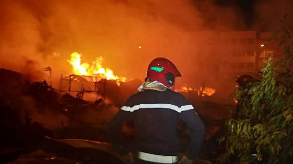 مراكش.. مصرع شخصين في حريق بدوار مولاي عزوز الملك بالمنطقة الحضرية النخيل