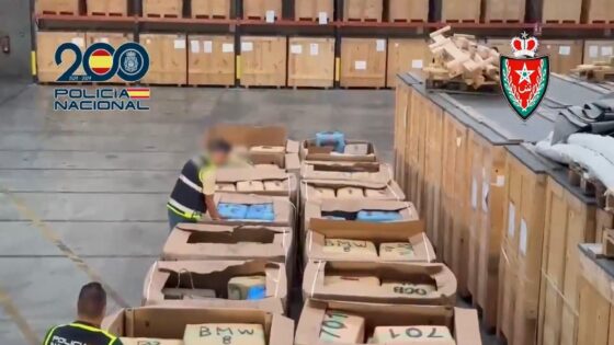 إسبانيا.. حجز أكثر من 11 طنا من مخدر الحشيش بالتعاون مع المغرب
