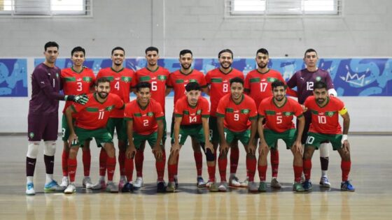 المنتخب الوطني داخل القاعة يواجه المنتخب الإسباني في مباراتين وديتين