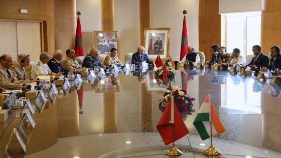لوديي يستقبل وزير الدفاع بجمهورية الهند