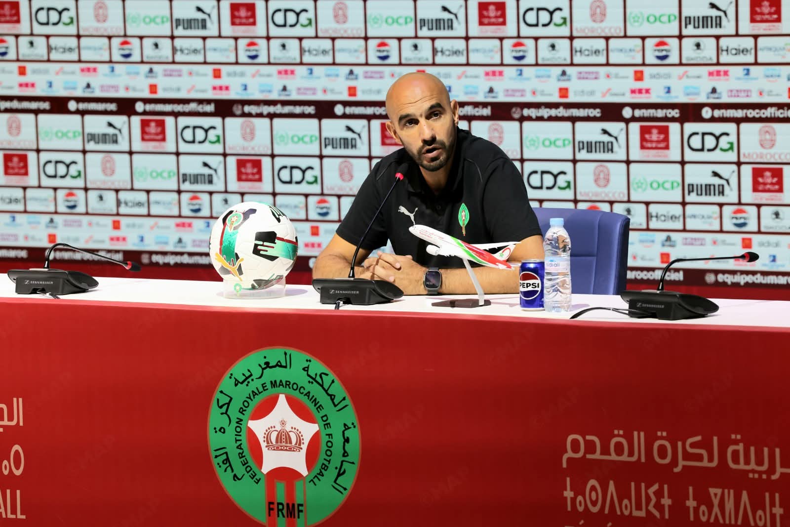 وليد الركراكي: يتعين الفوز في المباراتين أمام البحرين والكونغو لنحافظ على الدينامية الإيجابية للمنتخب