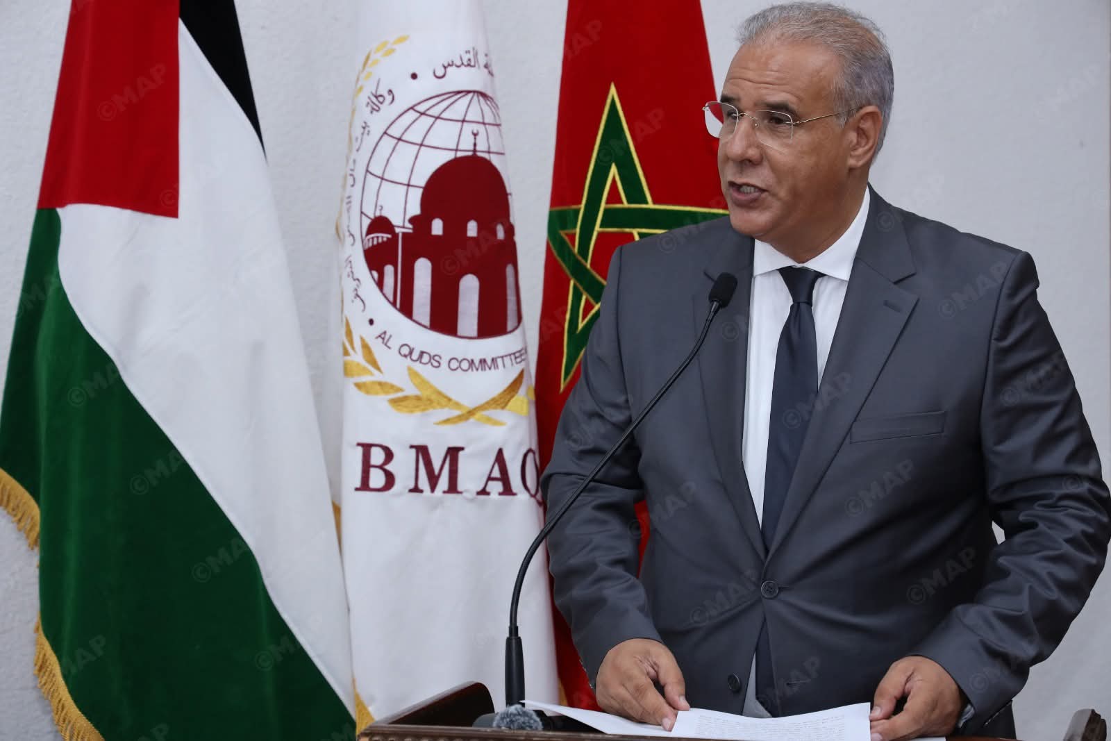 الشرقاوي: تنفيذ مشاريع جديدة بقيمة مليوني دولار لفائدة الساكنة الفلسطينية خلال الربع الأخير من 2025