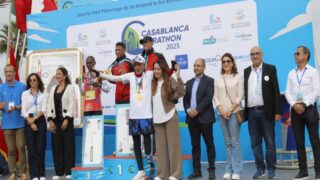 العداء المغربي المحجوب الدازا يتوج بلقب النسخة الـ16 من الماراطون الدولي للدار البيضاء