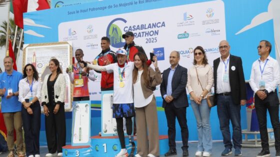 العداء المغربي المحجوب الدازا يتوج بلقب النسخة الـ16 من الماراطون الدولي للدار البيضاء