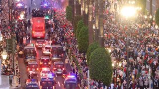 استقبال شعبي جماهيري بالرباط لـ “أشبال الأطلس” أبطال العالم لأقل من 20 سنة