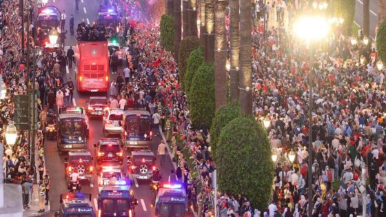 استقبال شعبي جماهيري بالرباط لـ “أشبال الأطلس” أبطال العالم لأقل من 20 سنة