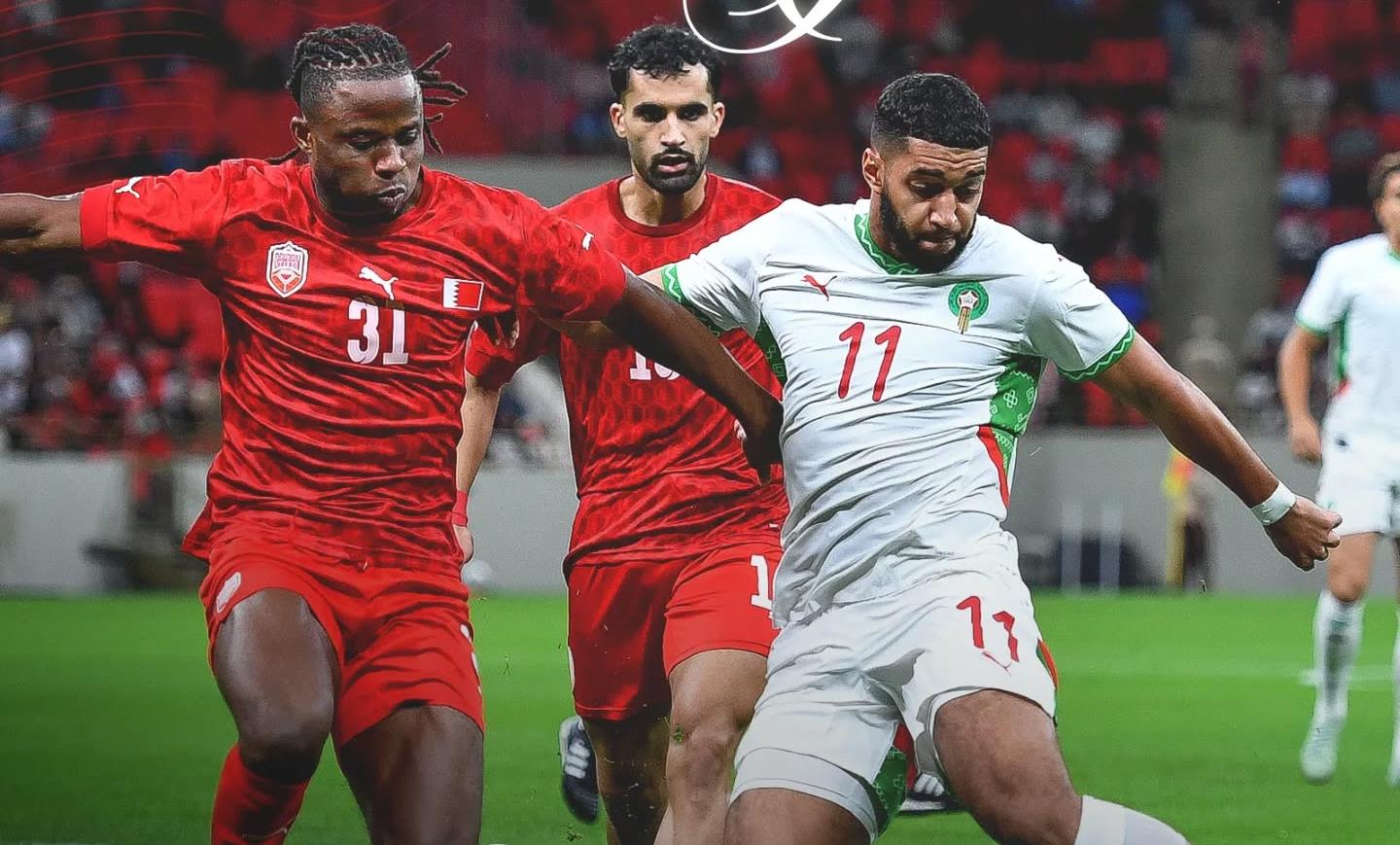 مباراة ودية .. الأسود يتفوقون على المنتخب البحريني