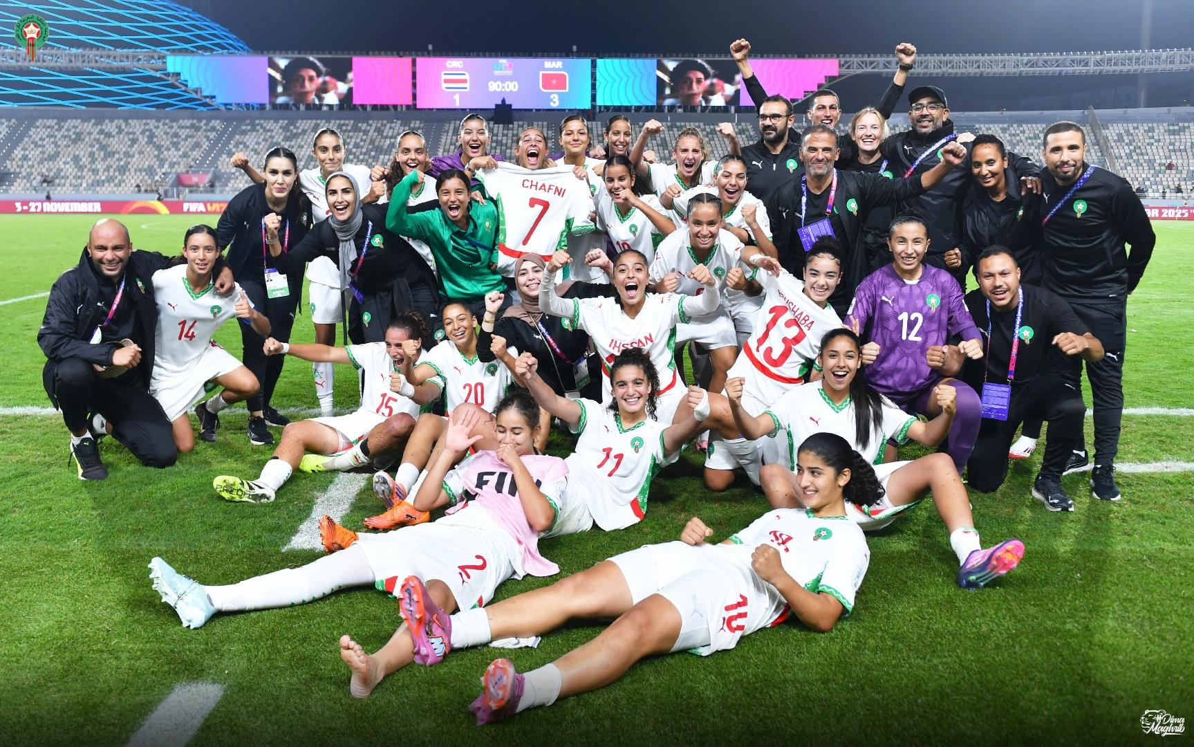 ثمن نهائي كأس العالم لكرة القدم للسيدات لأقل من 17 سنة.. المنتخب المغربي يواجه نظيره الكوري الشمالي