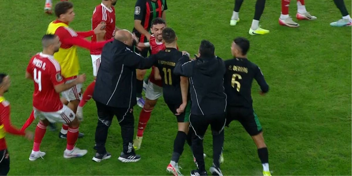 خطاب من الأهلي إلى “الكاف” بعد أحداث مباراته ضد الجيش الملكي