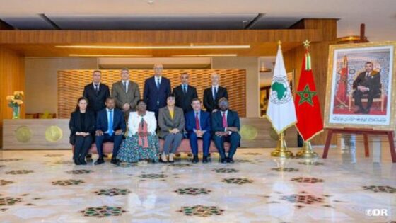 وفد من مفوضية الاتحاد الإفريقي يقوم بزيارة عمل إلى المجلس الأعلى للحسابات