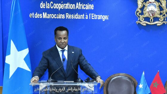 الصومال تجدد التأكيد على دعمها للوحدة الترابية للمملكة ولسيادتها على مجموع ترابها وتشيد باعتماد مجلس الأمن للقرار 2797