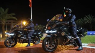 دراجو القوات الخاصة يشاركون في تأمين “الكان”