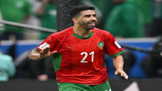 المنتخب المغربي يتقدم يهدف أمام السعودية في الشوط الأول (فيديو)