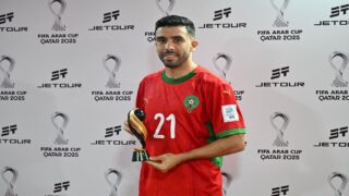 كريم البركاوي أحسن لاعب في لقاء المنتخب الوطني أمام جزر القمر