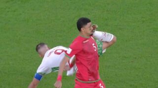 كأس العرب..توقيف لاعب المنتخب المغربي حمدالله لمبارتين