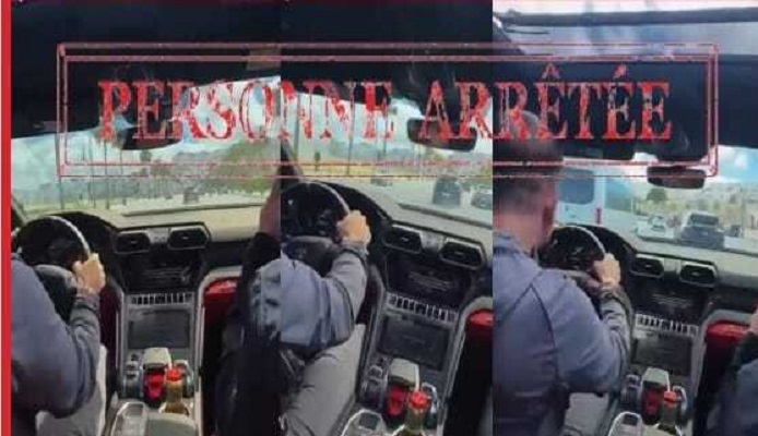 السياقة استعراضية تورط سائقا متهورا في ميناء طنجة