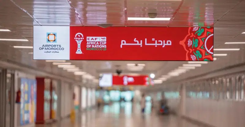 المكتب الوطني للمطارات.. حماس كأس إفريقيا للأمم يغمر مطارات المملكة