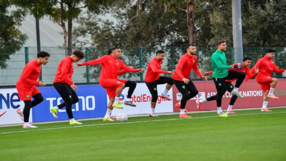 لاعبو المنتخب المغربي يؤكدون عزمهم على التتويج باللقب القاري الثاني
