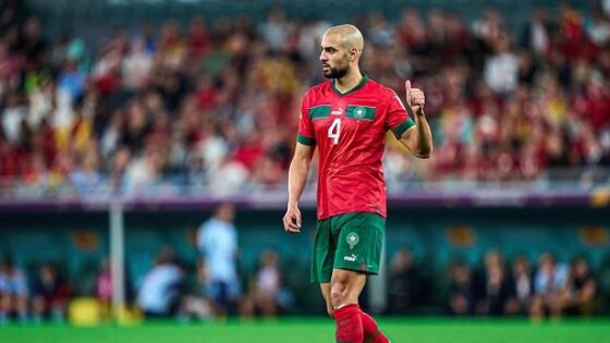 سفيان أمرابط: جماهير المنتخب الوطني كانت رائعة