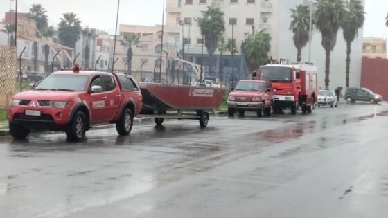 القصر الكبير .. السلطات ترفع حالة التأهب بعد ارتفاع منسوب وادي اللوكوس