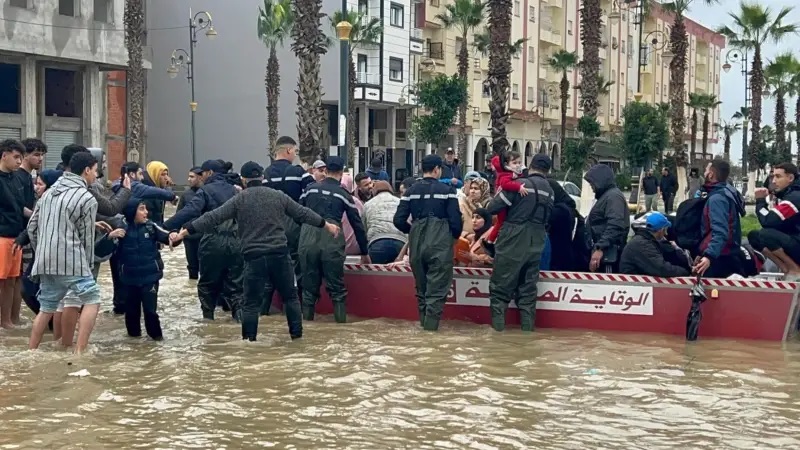 مجلس حقوق الإنسان: تدبير فيضانات الغرب واللوكوس يؤسس لنموذج مغربي في مجال الجاهزية الاستباقية في تدبير الأزمات والكوارث الطبيعية