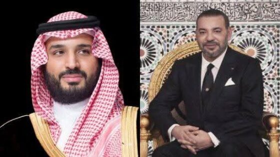 جلالة الملك يجري اتصالا هاتفيا مع صاحب السمو الملكي الأمير محمد بن سلمان بن عبد العزيز آل سعود