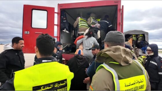 سيدي سليمان/فيضانات.. جهود حثيثة لإجلاء ساكنة دوار السوالم