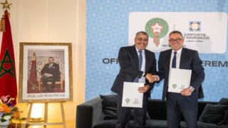 توقيع اتفاقية شراكة استراتيجية بين الجامعة الملكية المغربية لكرة القدم والمكتب الوطني للمطارات