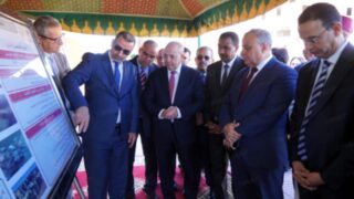 زاكورة .. البواري يدشن ويطلع على عدة مشاريع ذات طابع هيدرو-فلاحي
