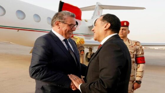 أخنوش يحل بالقاهرة على رأس وفد وزاري