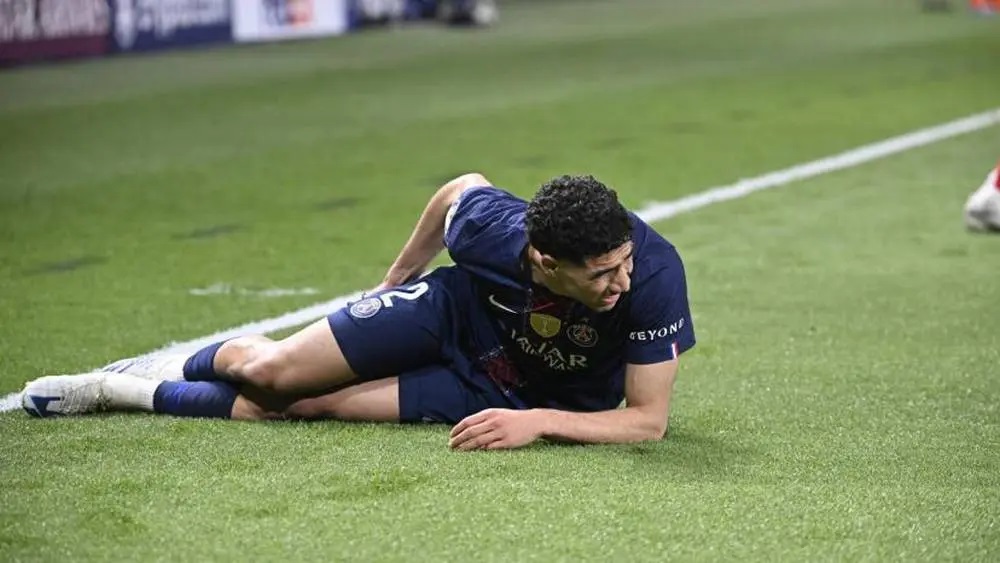 دوري أبطال أوروبا.. باري سان جرمان: إصابة حكيمي في الفخذ ستبعده “أسابيع عدة” عن الملاعب
