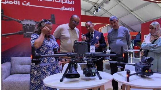 أيام الأبواب المفتوحة للأمن الوطني: الطائرات المسيرة، دعم بصري مبتكر في خدمة العمليات الأمنية