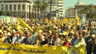 “الكدش” تنزل إلى الشارع في مسيرات جهوية حاشدة احتجاجا على الغلاء وتدهور القدرة الشرائية