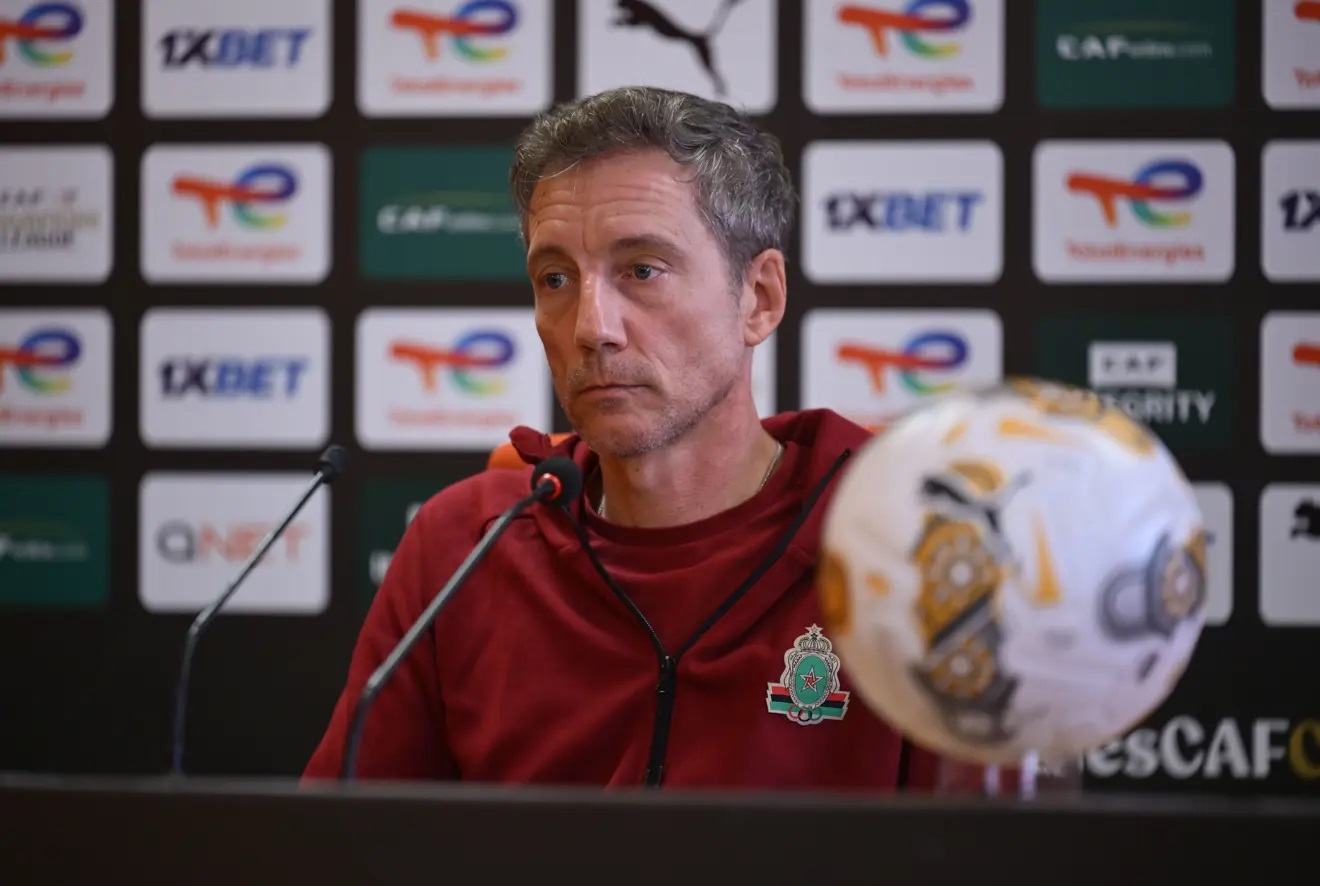 مدرب الجيش الملكي: “يجب أن ننسى نتيجة الذهاب وأن نستعد لمباراة الإياب أمام جمهورنا”