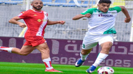 الدفاع الجديدي يعمق جراح الوداد ويقتنص فوزا ثمينا